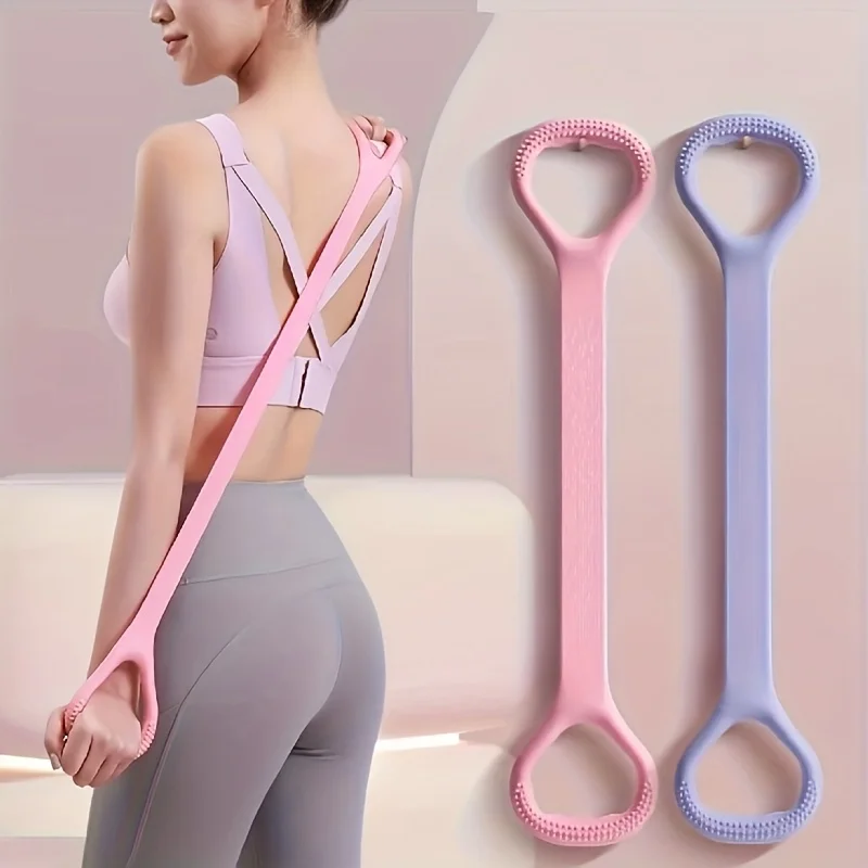 Figure 8 Resistance Band - 1pc ProFlex 8-Shaped Silicone Yoga Resistance