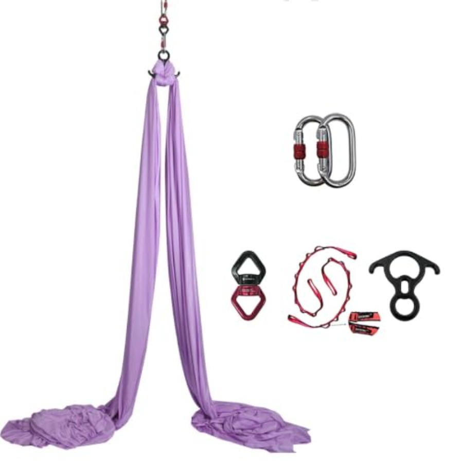 Yoga Swing Aerial - Aerial Silks Starter Kit - Durable