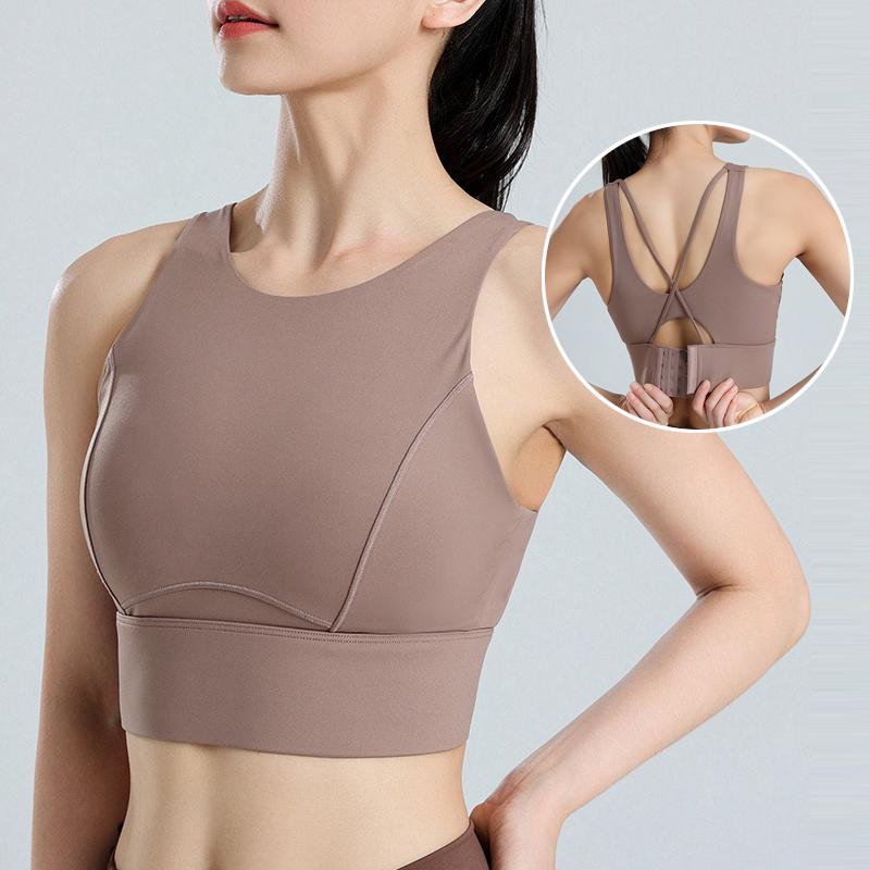 Shockproof Sports Bra Women Hi - Yoga Fitness Plus ulasan dan harga