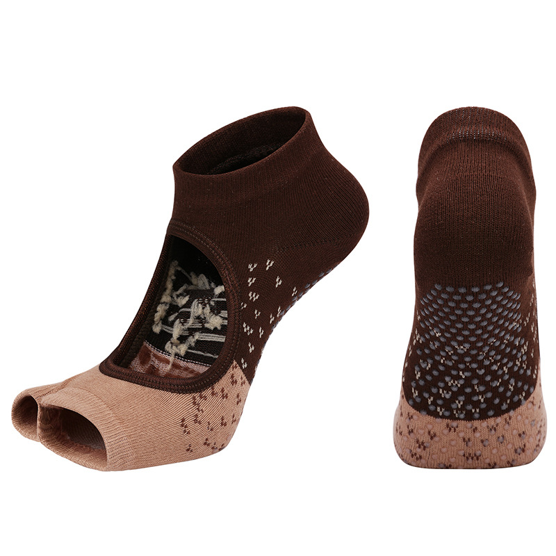 Non-Slip Split-Toe Yoga Socks  - Yoga Fitness Dance ulasan dan harga
