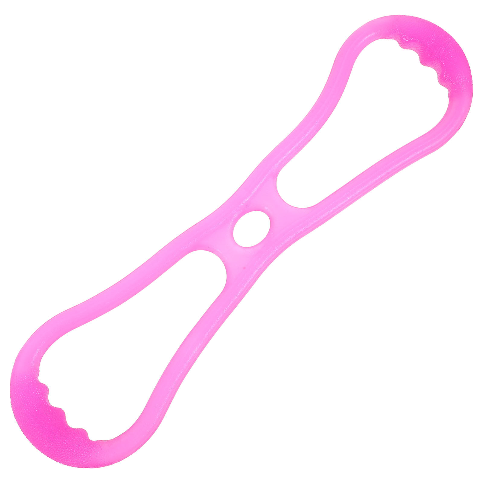 Silicone Yoga Pull Rope Pink M - Figure 8 Resistance Band ulasan dan harga