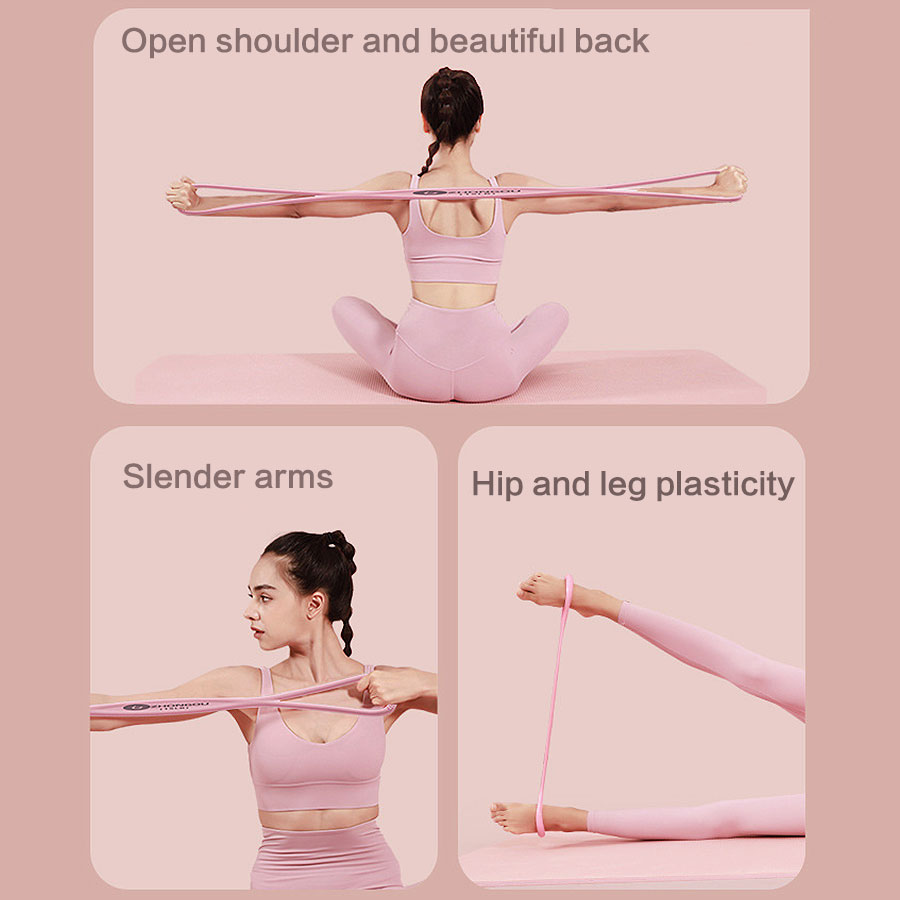 1pcs Resistance Bands, Yoga Re - Figure 8 Resistance Band ulasan dan harga