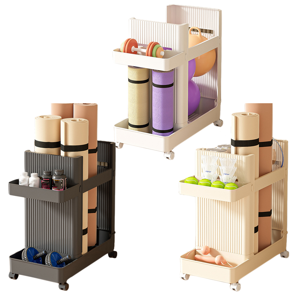Sports Equipment Trolley Baske - Yoga Fitness Rooms ulasan dan harga