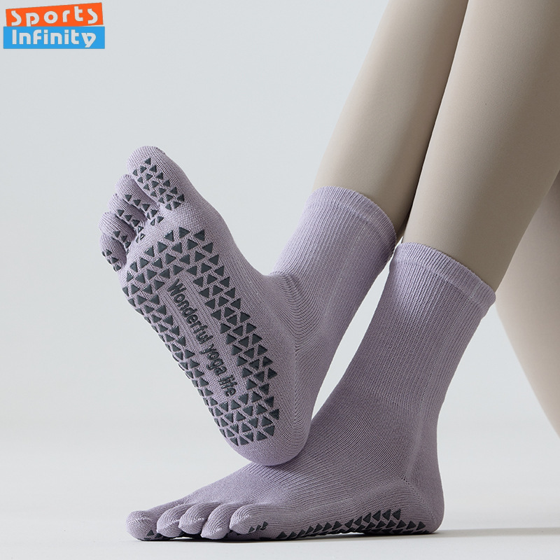 Fashion Five Finger Split Toe  - Yoga Fitness Dance ulasan dan harga