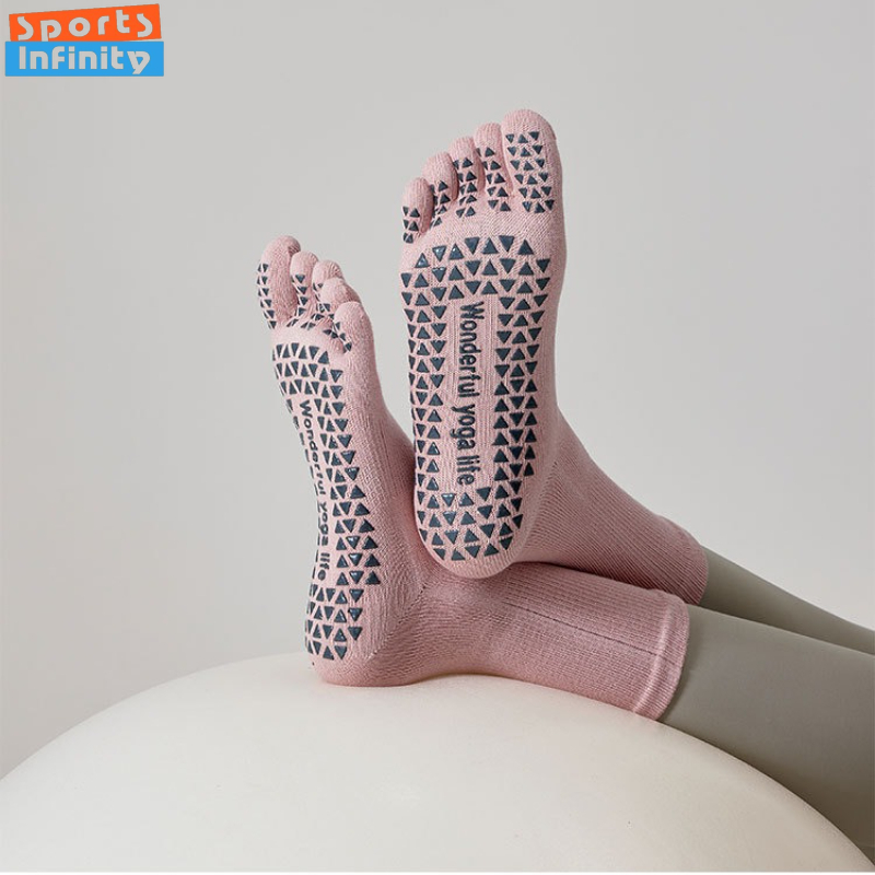 Fashion Five Finger Split Toe  - Yoga Fitness Dance ulasan dan harga