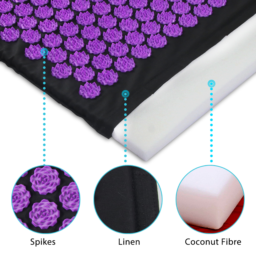 Acupressure Yoga Mat Kuznetsov - Yoga Fitness Tapis ulasan dan harga