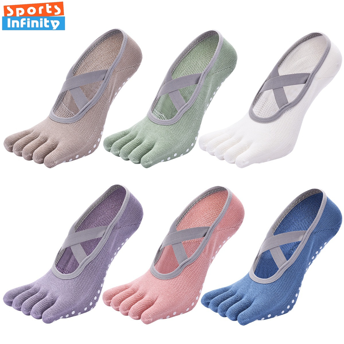Women's Strap Five Finger Anti - Yoga Fitness Dance ulasan dan harga