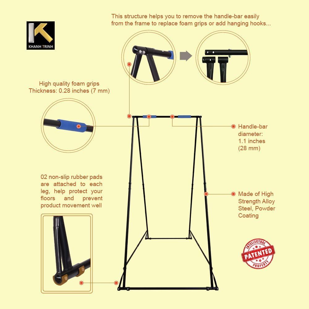 Height-Adjustable, Portable, F - Yoga Swing Aerial ulasan dan harga