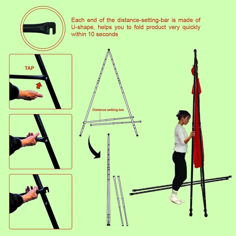 Height-Adjustable, Portable, F - Yoga Swing Aerial ulasan dan harga