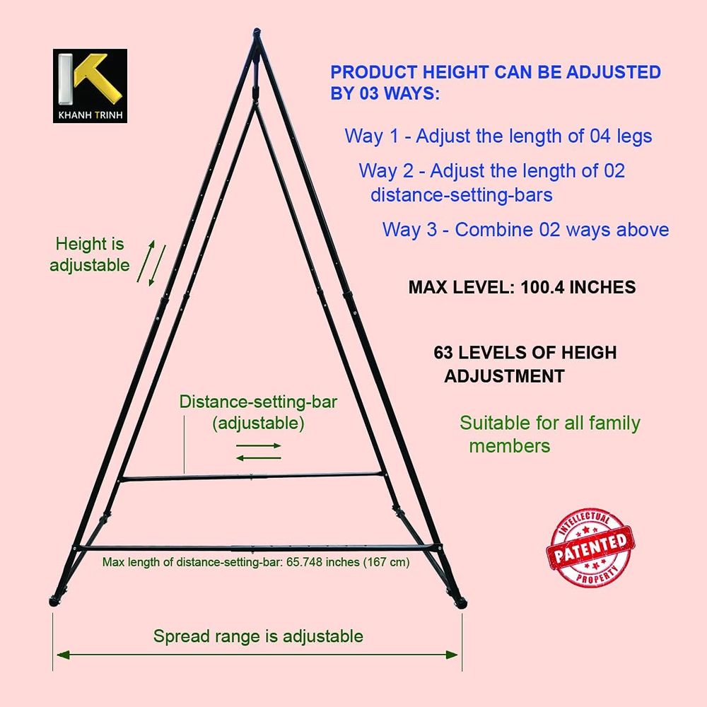 Height-Adjustable, Portable, F - Yoga Swing Aerial ulasan dan harga