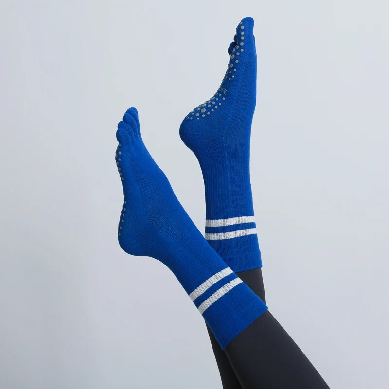 Women Breathable Yoga Socks Mi - Yoga Fitness Dance ulasan dan harga