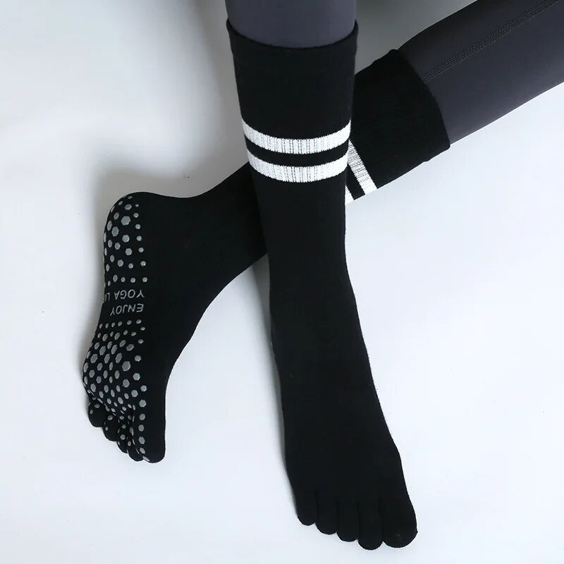 Women Breathable Yoga Socks Mi - Yoga Fitness Dance ulasan dan harga