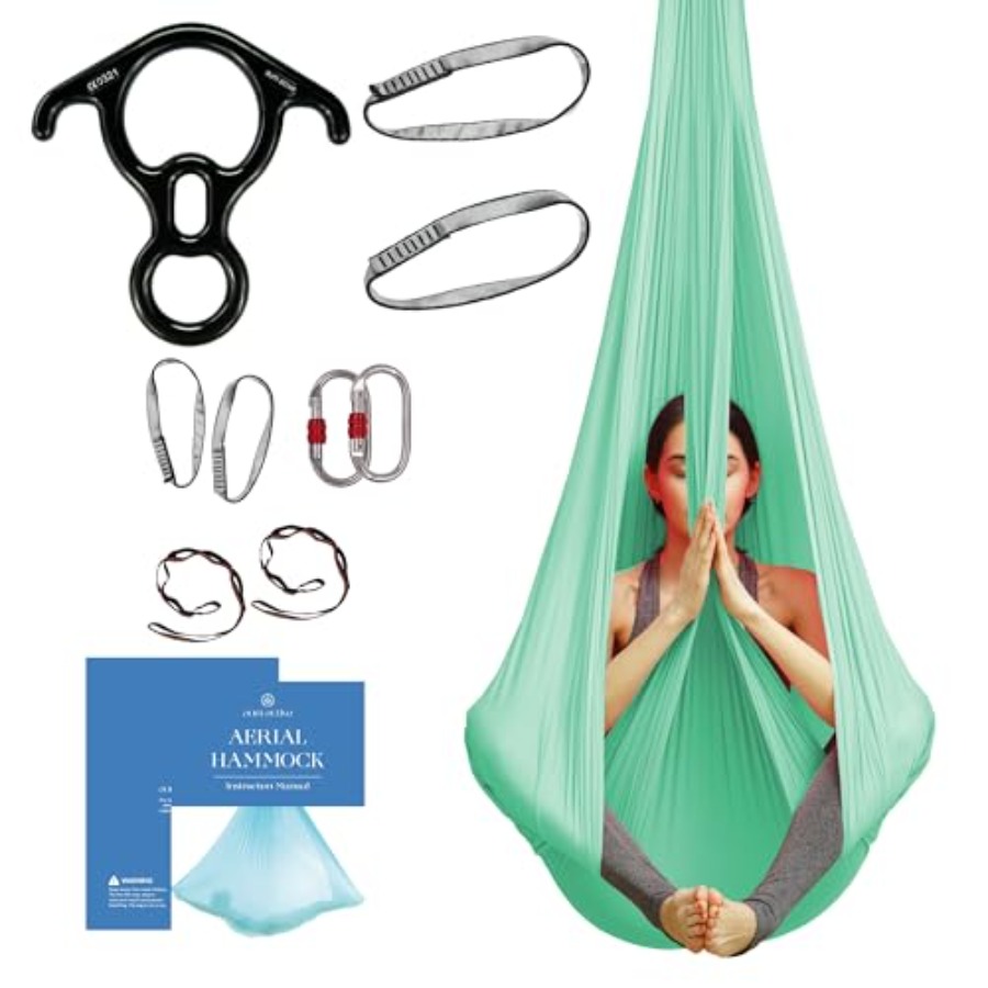 Aerial Silk Yoga Hammock Swing - Yoga Swing Aerial ulasan dan harga