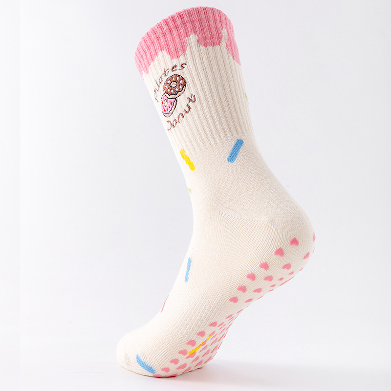 Yoga Socks Women's Medium Tube - Yoga Fitness Pilates ulasan dan harga