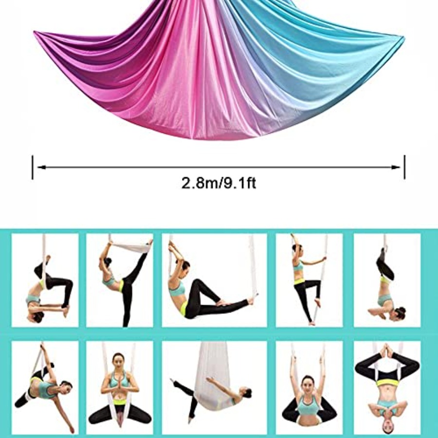 Aerial Hammock, 16.4ft 9.2ft S - Yoga Swing Aerial ulasan dan harga